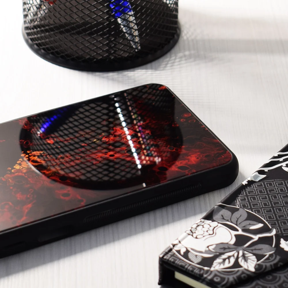Techsuit Glaze maska za Xiaomi Redmi 9A Red Nebula
