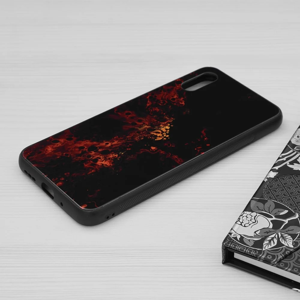 Techsuit Glaze maska za Xiaomi Redmi 9A Red Nebula