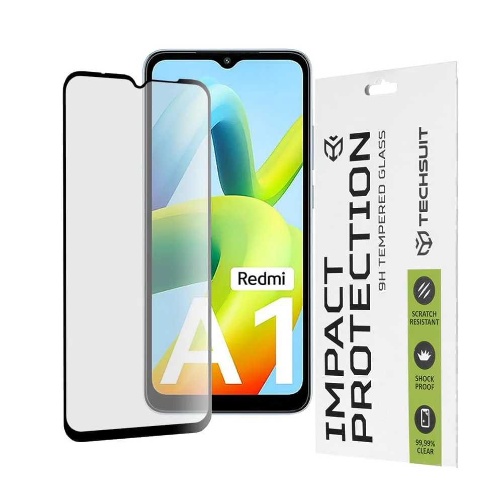 Techsuit - 111D Full Cover / Full Glue Glass zaštitno staklo za Redmi A1