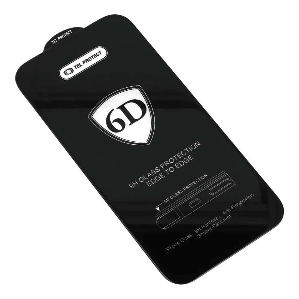 Kaljeno staklo Tel Protect Full Glue 6D za XIAOMI REDMI A5 4G sa crnim rubom