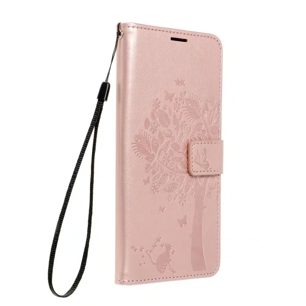 MEZZO Book case za XIAOMI Redmi NOTE 10 Pro tree rose gold