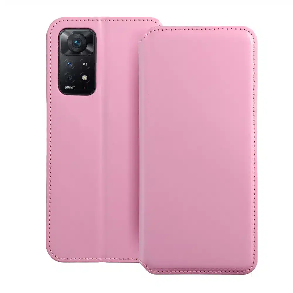 Dual Pocket futrola za XIAOMI Redmi NOTE 11 PRO / 11 PRO 5G svijetlo roza