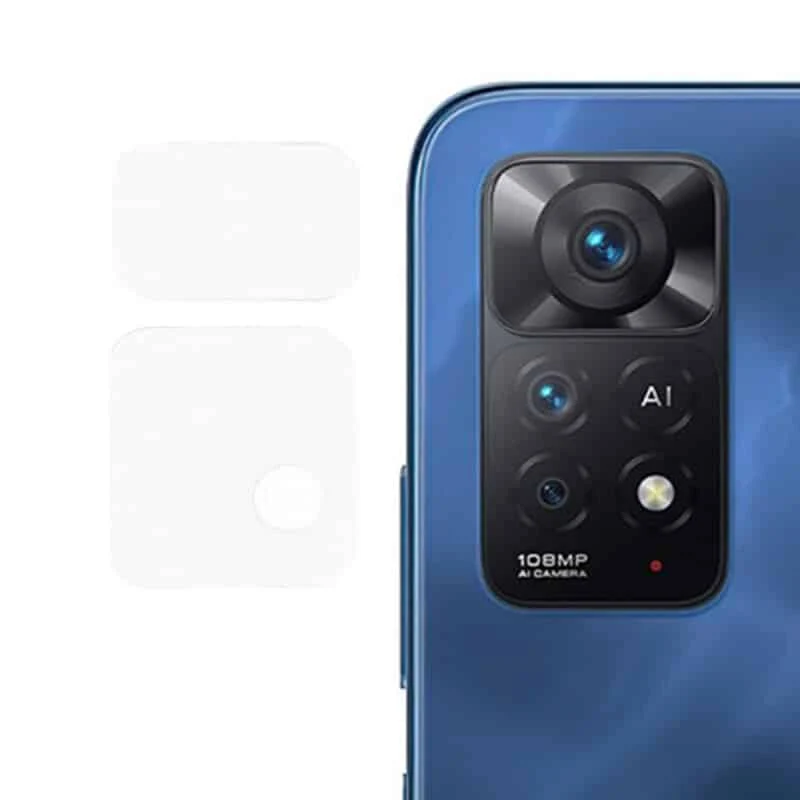 Mocolo - Potpuno prozirno staklo za kameru za Xiaomi Redmi Note 11 Pro 4G / 5G - clear