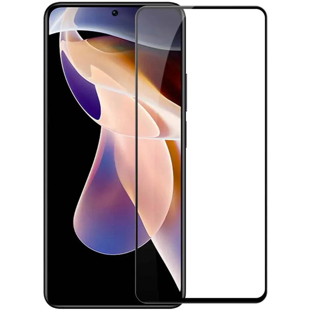 Nillkin CP + PRO Ultra-tanko kaljeno staklo za cijeli zaslon s okvirom za Xiaomi Redmi Note 11 Pro / Note 11 Pro 5G crno