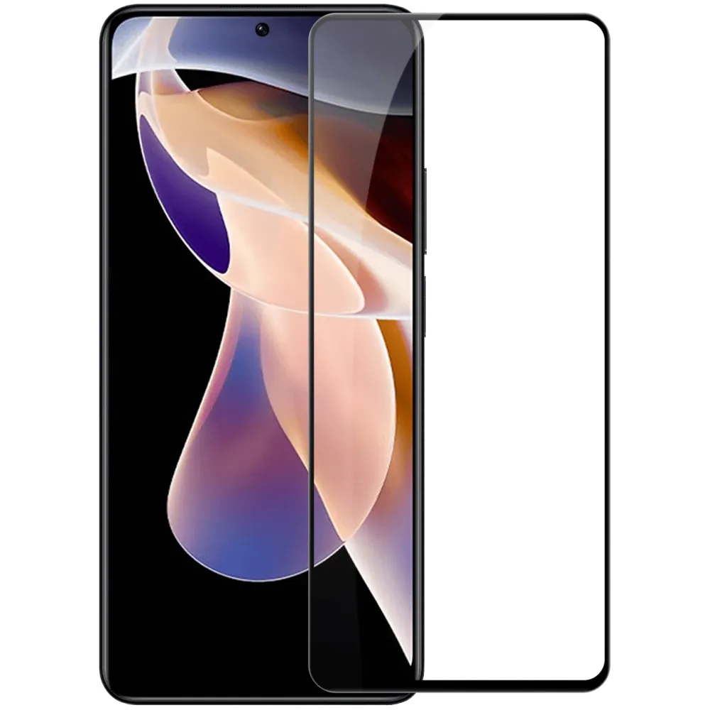 Nillkin CP + PRO Ultra-tanko kaljeno staklo za cijeli zaslon s okvirom za Xiaomi Redmi Note 11 Pro / Note 11 Pro 5G crno