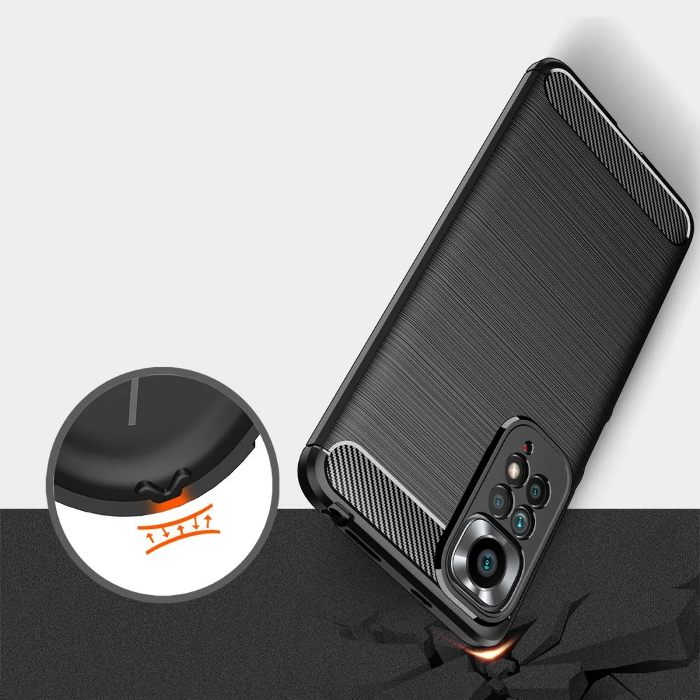 TECH-PROTECT TPUCARBON MASKA ZA XIAOMI REDMI NOTE 11 4G / 11S 4G