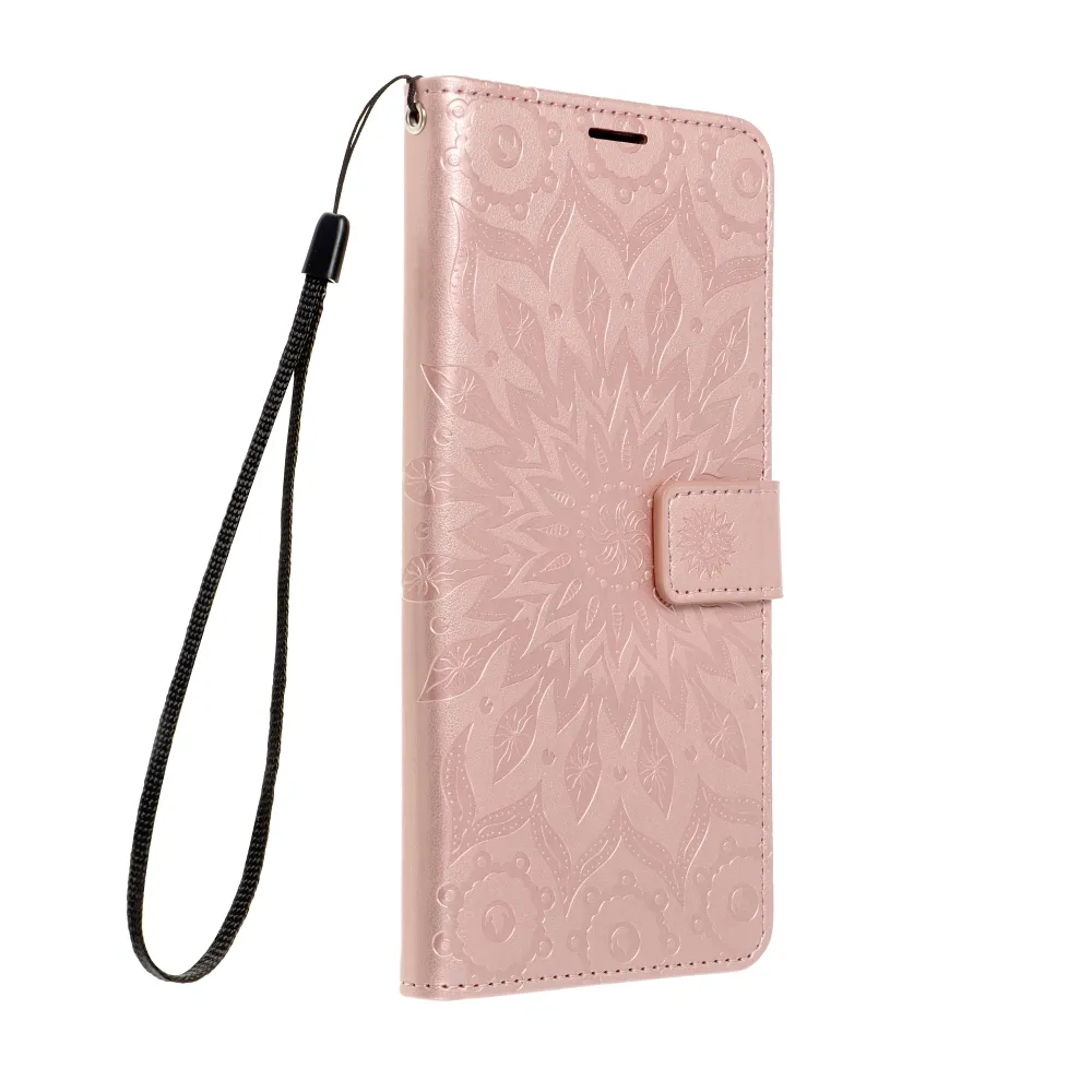 Forcell MEZZO Book torbica za XIAOMI Redmi NOTE 11 PRO / 11 PRO 5G / 12 PRO 4G / LTE mandala ružičasto zlatna