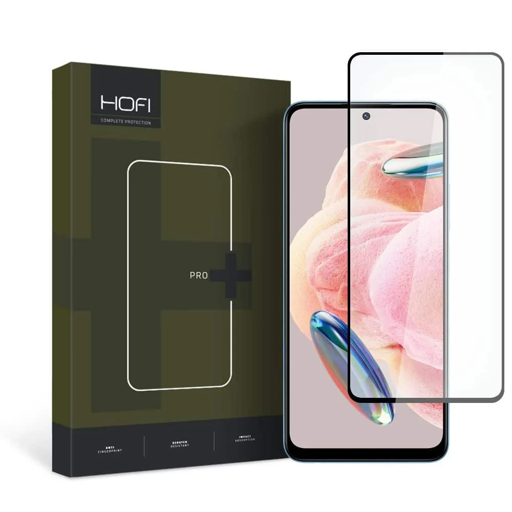 HOFI GLASS PRO+ ZA XIAOMI REDMI NOTE 12 4G/ LTE crno