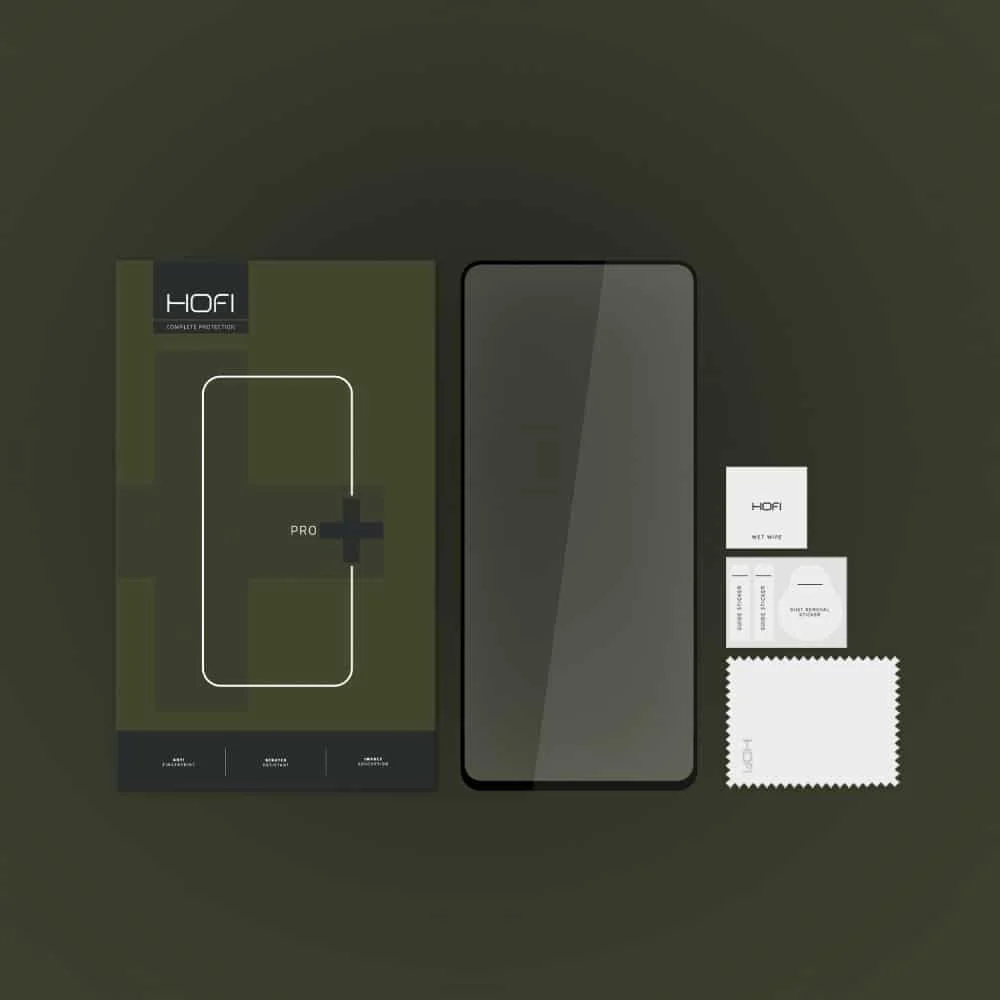 HOFI GLASS PRO+ ZA XIAOMI REDMI NOTE 12 4G/ LTE crno