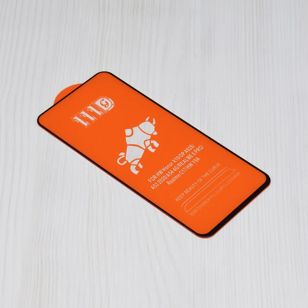 Techsuit – 111D Full Cover / Full Glue Glass za Xiaomi Redmi Note 13 4G – crno