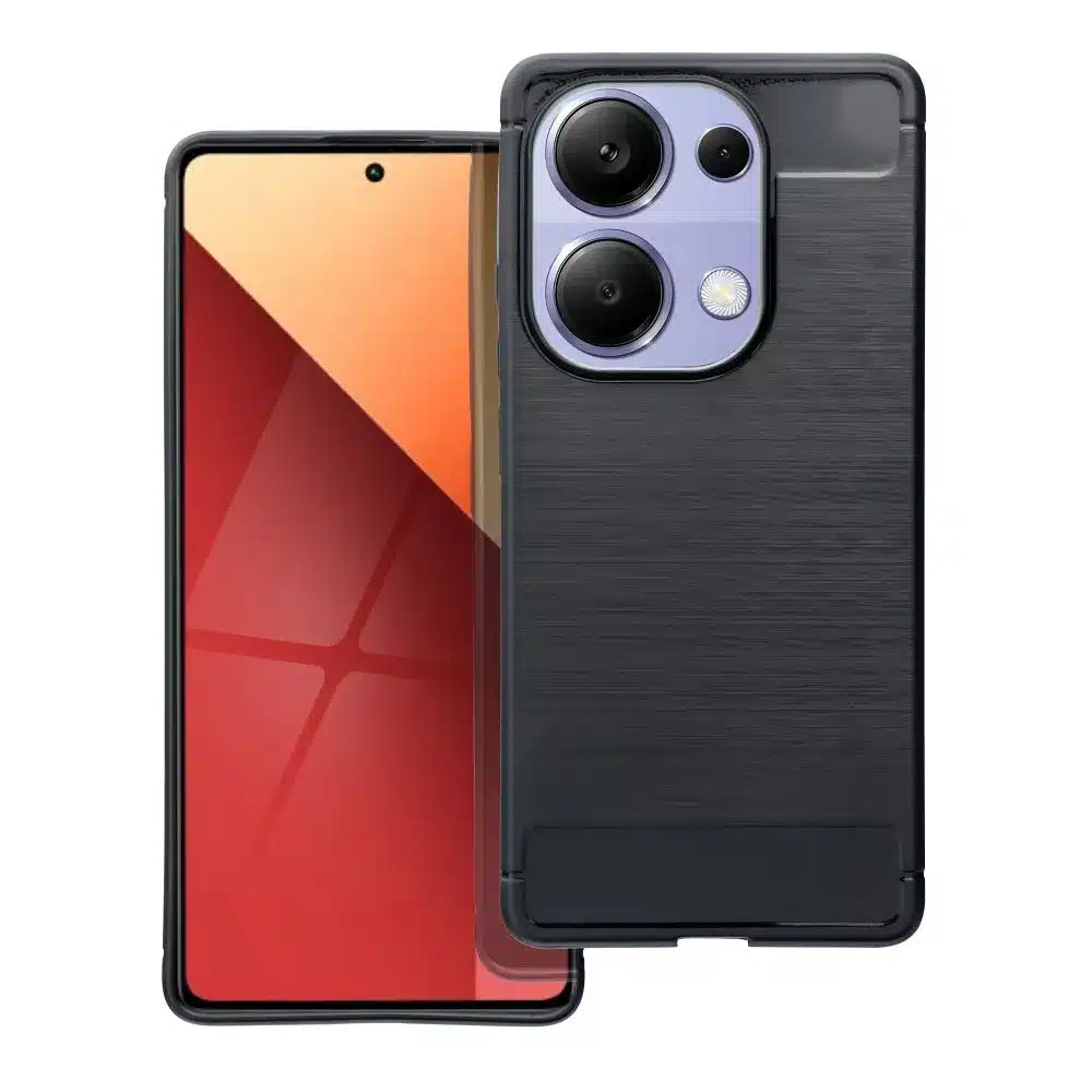 CARBON Case maska za XIAOMI Redmi NOTE 13 PRO 4G crna