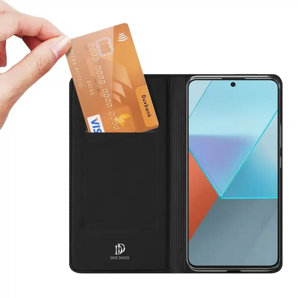 DUX DUCIS Skin Pro – preklopna maska za XIAOMI REDMI NOTE 13 PRO PLUS 5G – crna