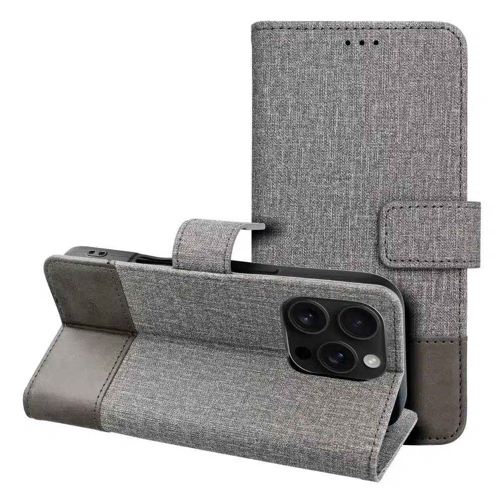 GOMMA Book preklopna futrola za Xiaomi Redmi NOTE 14 PRO 5G / Redmi NOTE 14 PRO PLUS 5G siva