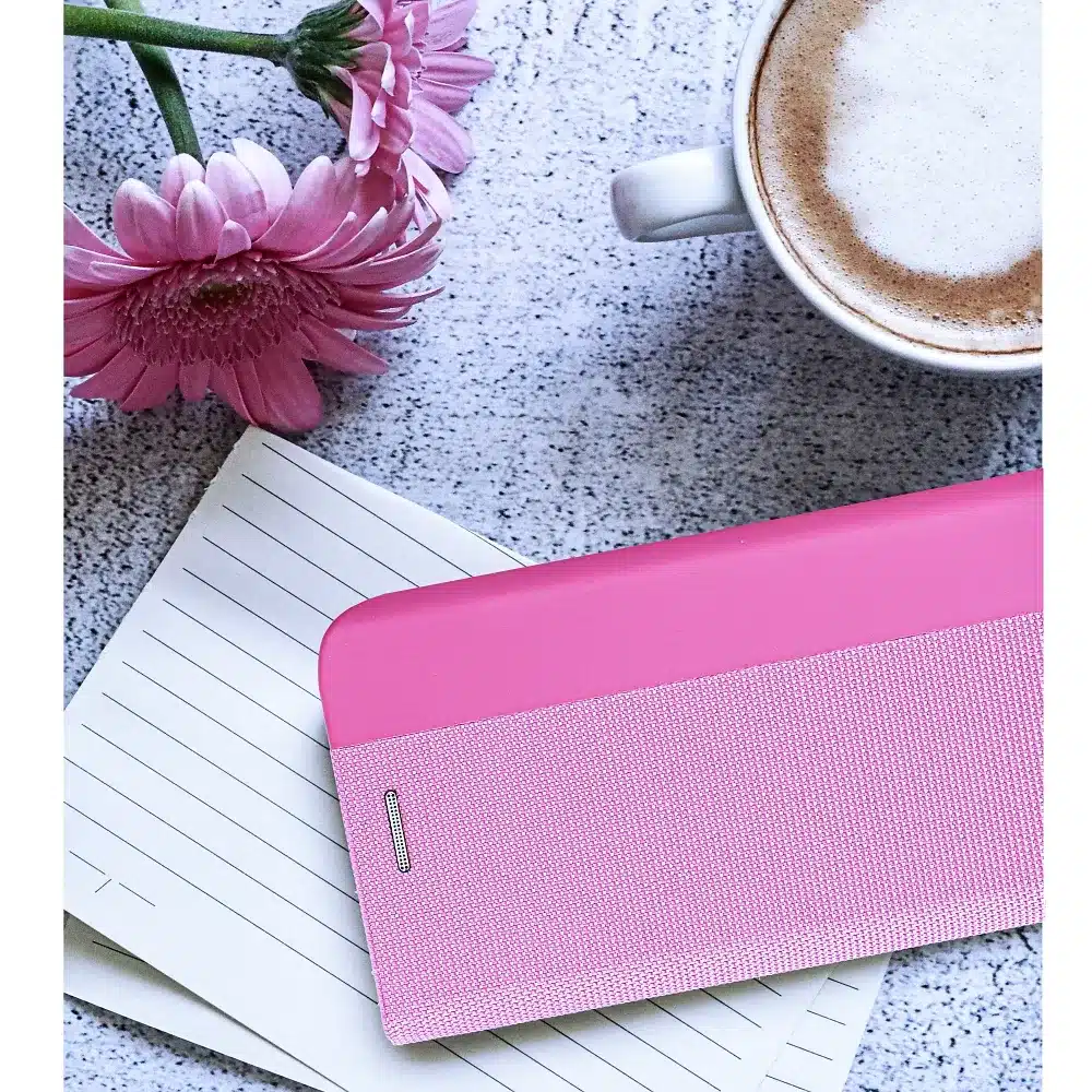 SENSITIVE Book preklopna maska za XIAOMI Redmi NOTE 14 PRO 5G / 14 PRO PLUS 5G – pink