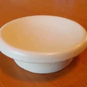 Putz Lid dvorac Dizajn pločica Dizajn dagnji bijela oko 13 cm