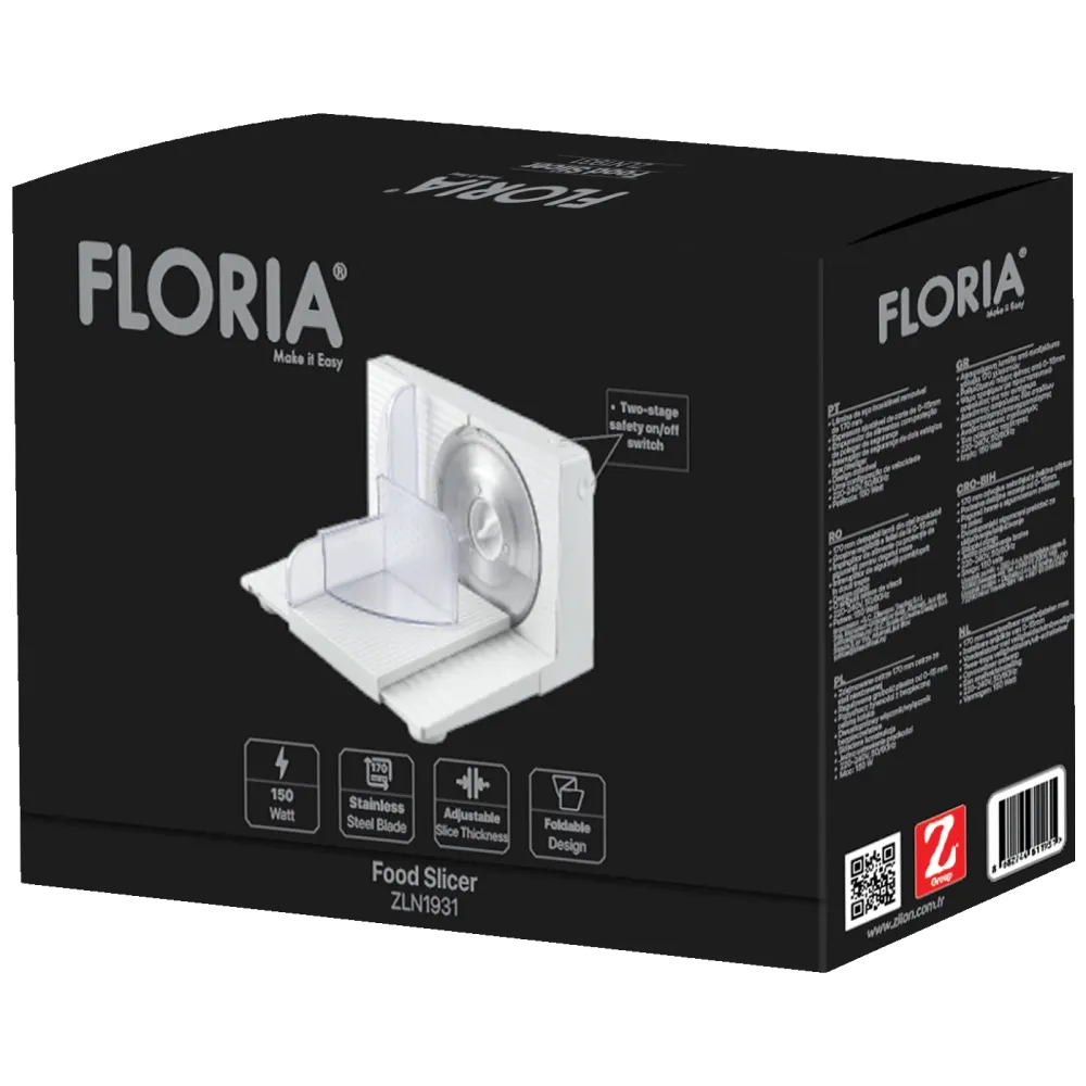 Floria Rezalica, mesoreznica, 150W, debljina reza 0-15 mm - ZLN1931