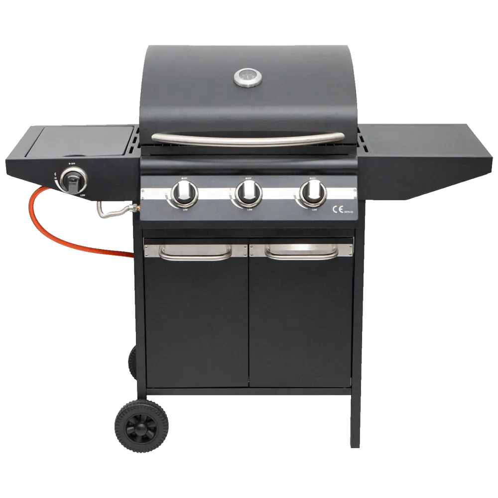 home Plinski roštilj sa tri plamenika + bočni, 4 x 3.2kW, LPG - GRG01