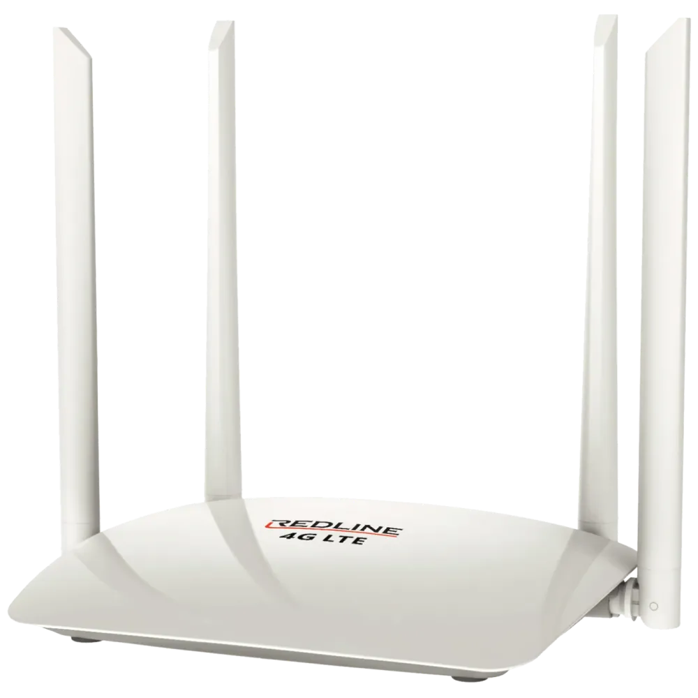 REDLINE Wireless N Router,4G LTE,2 port,300 Mbps,4 x 5 dBi antena - LTE-20