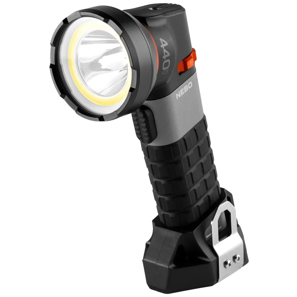Nebo Ručna svjetiljka, LED, 500 lm, 2000 mAh, IP67 - NEB-SPT-1004-G