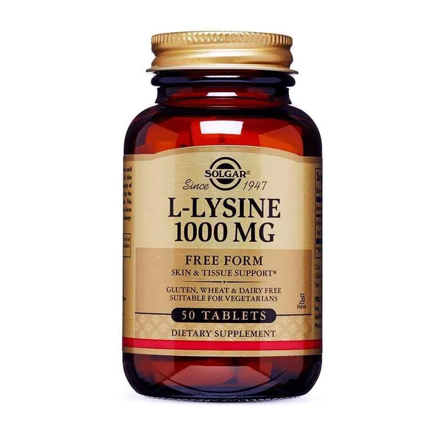 L-lizin Solgar 50 tableta