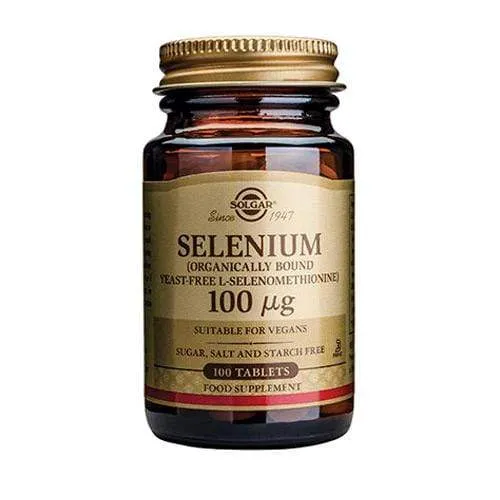 Selen 100 mcg Solgar 100 tableta