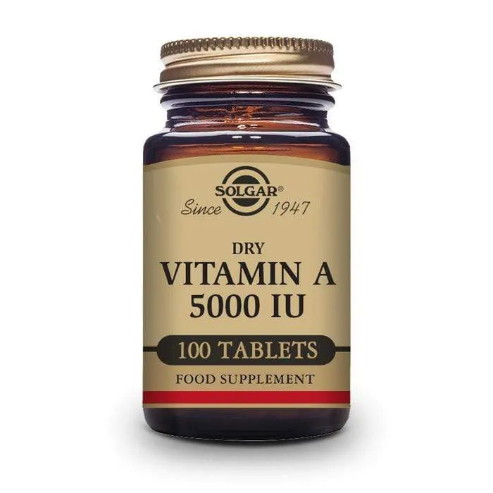 Vitamin 5000 UI Solgar 100 tableta
