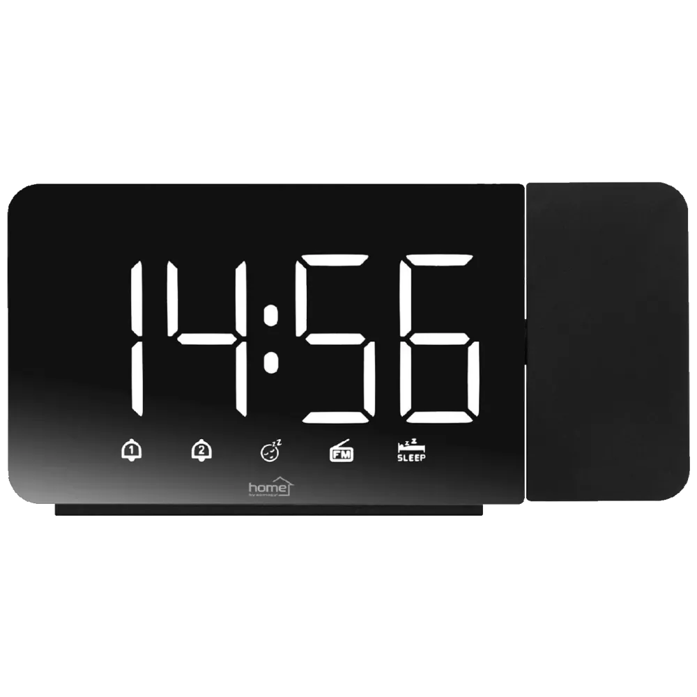 home Sat sa alarmom i projektorom, LED zaslon, FM radio - LTCRP03