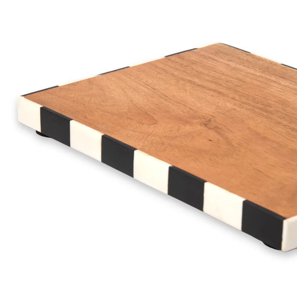 Chenonceau Checkerboard Cheese Board Knife