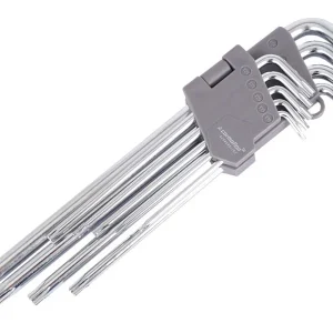 Torx ključevi 230 mm, T10 - T50, 9 kom