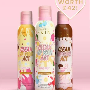 Clean Up Your Act Whipped Body Foam Trio