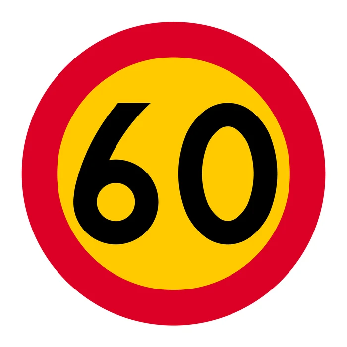 C31-6 Ograničenje brzine (60km/h)