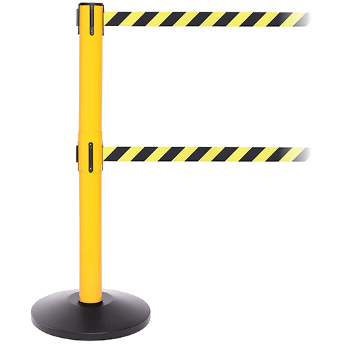 FlexiBarrier Stupić s trakom - SafetyPlus Double 3.4m - (traka 2x3.4m)