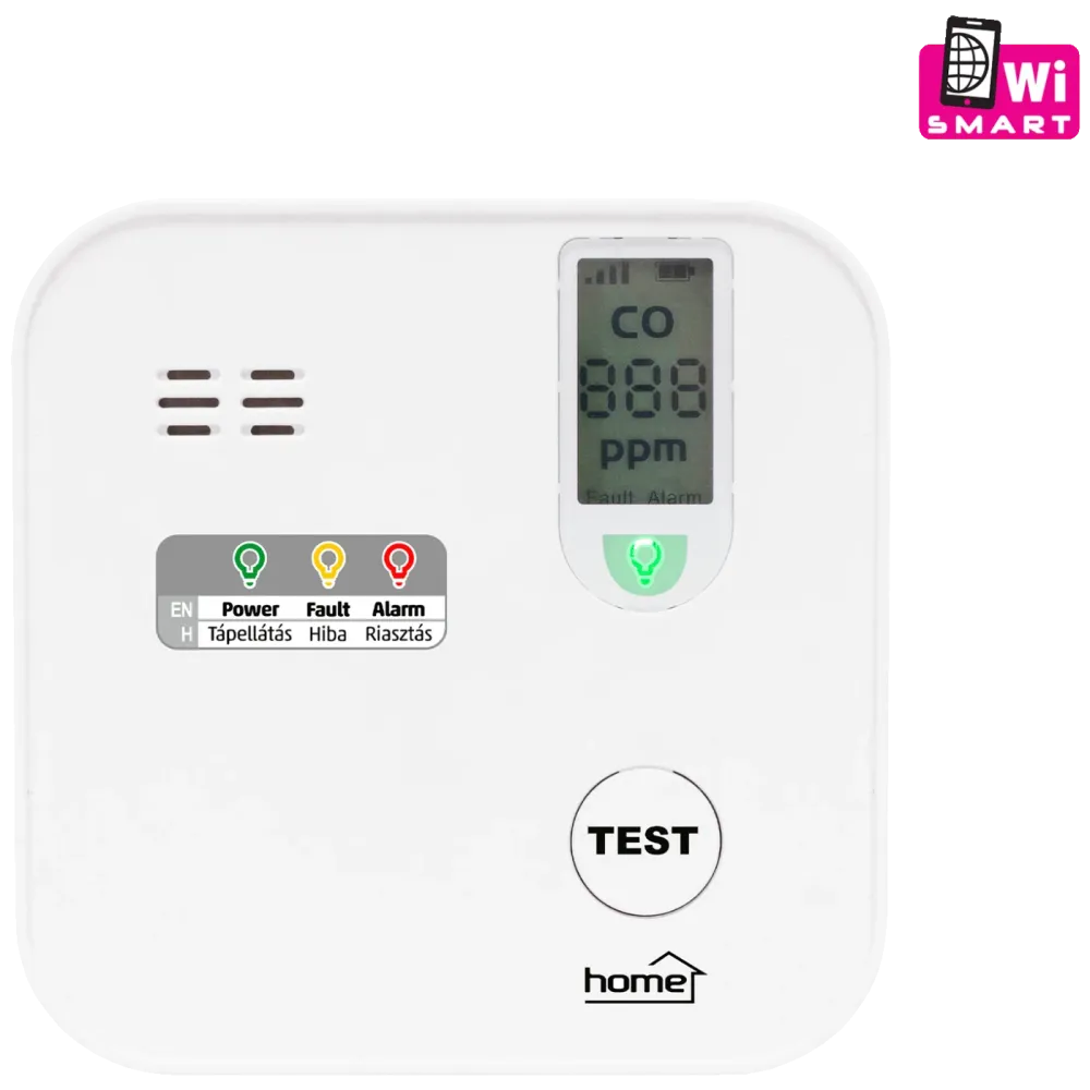 home Detektor ugljičnog monoksida, Smart, LCD ekran, WiFi - CO10SMART