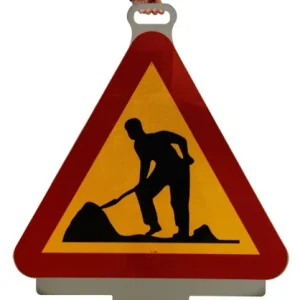 Plastični znak upozorenja - A20 Radovi na cesti
