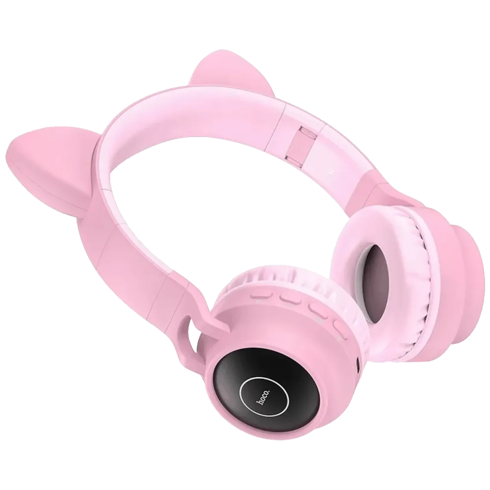 hoco. Slušalice bežične, Bluetooth - W27 Cat Ear Pink