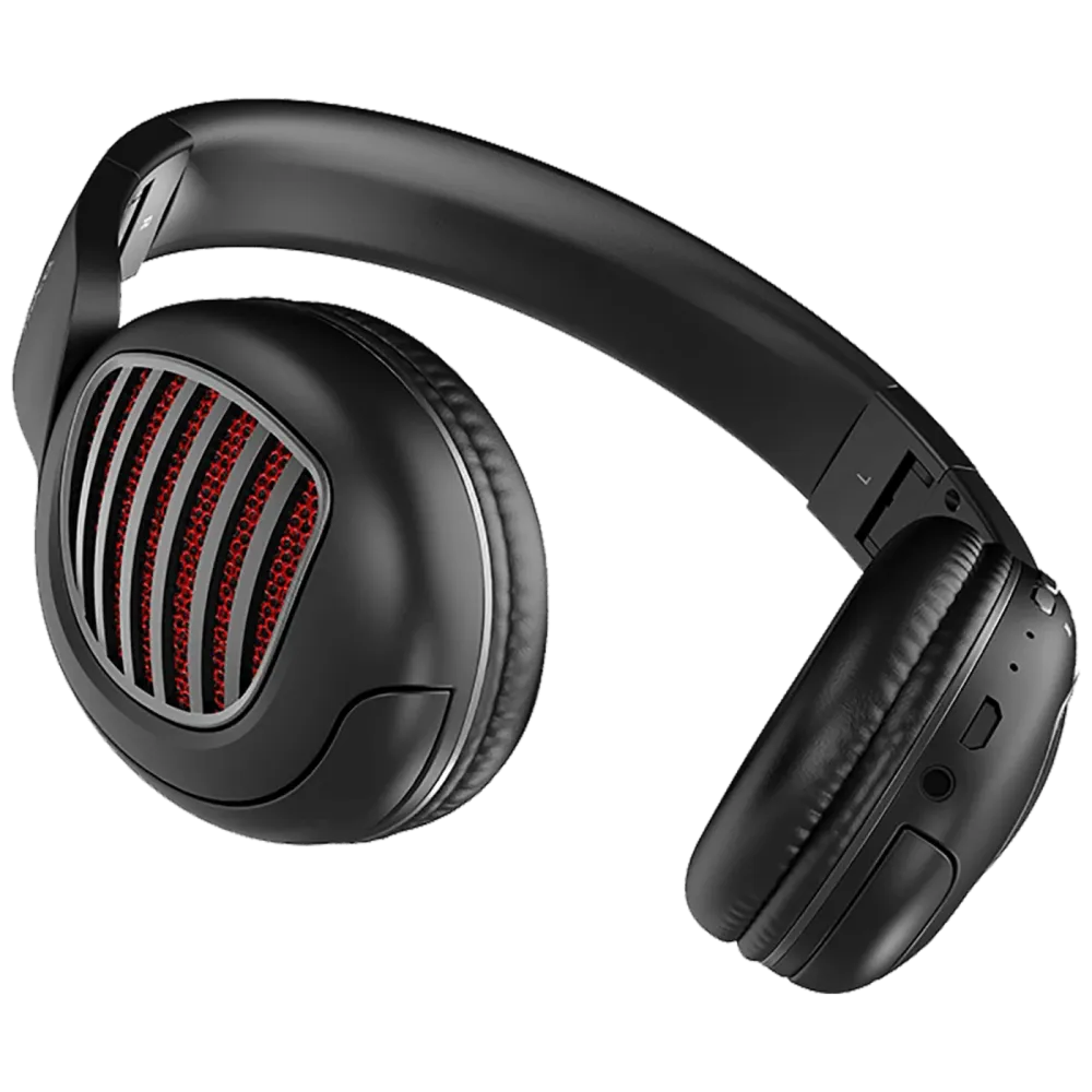 hoco. Slušalice bežične / žične, Bluetooth, mikrofon, 8h rada - W23 Brilliant Black
