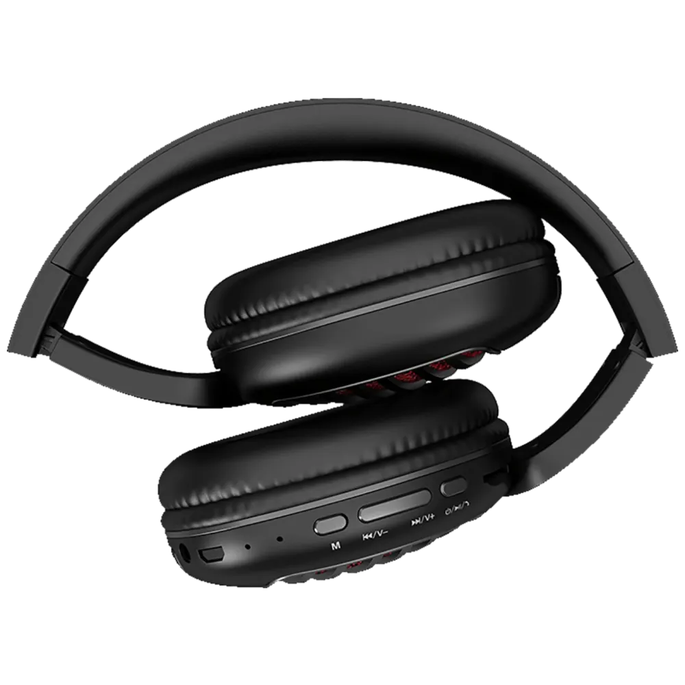 hoco. Slušalice bežične / žične, Bluetooth, mikrofon, 8h rada - W23 Brilliant Black