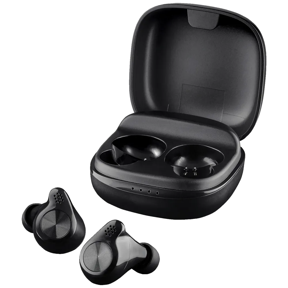 (Intenso) Slušalice bežične sa kutijicom za punjenje, Bluetooth - BUDS MICRO T200 Black