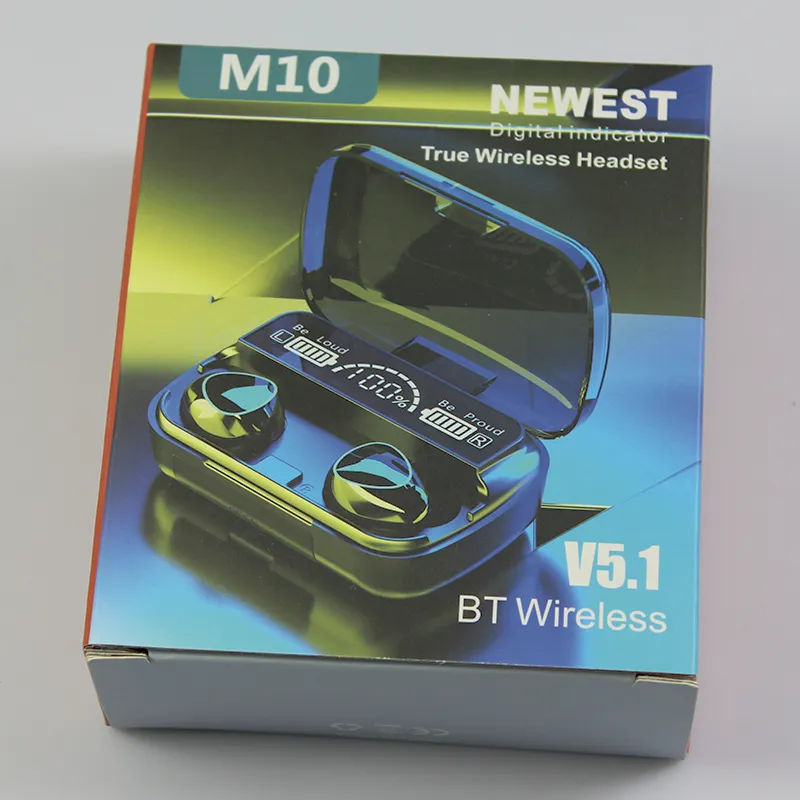 M10 bezicne Bluetooth slusalice sa LED displejem