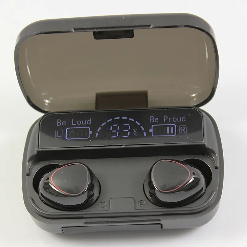 M10 bezicne Bluetooth slusalice sa LED displejem