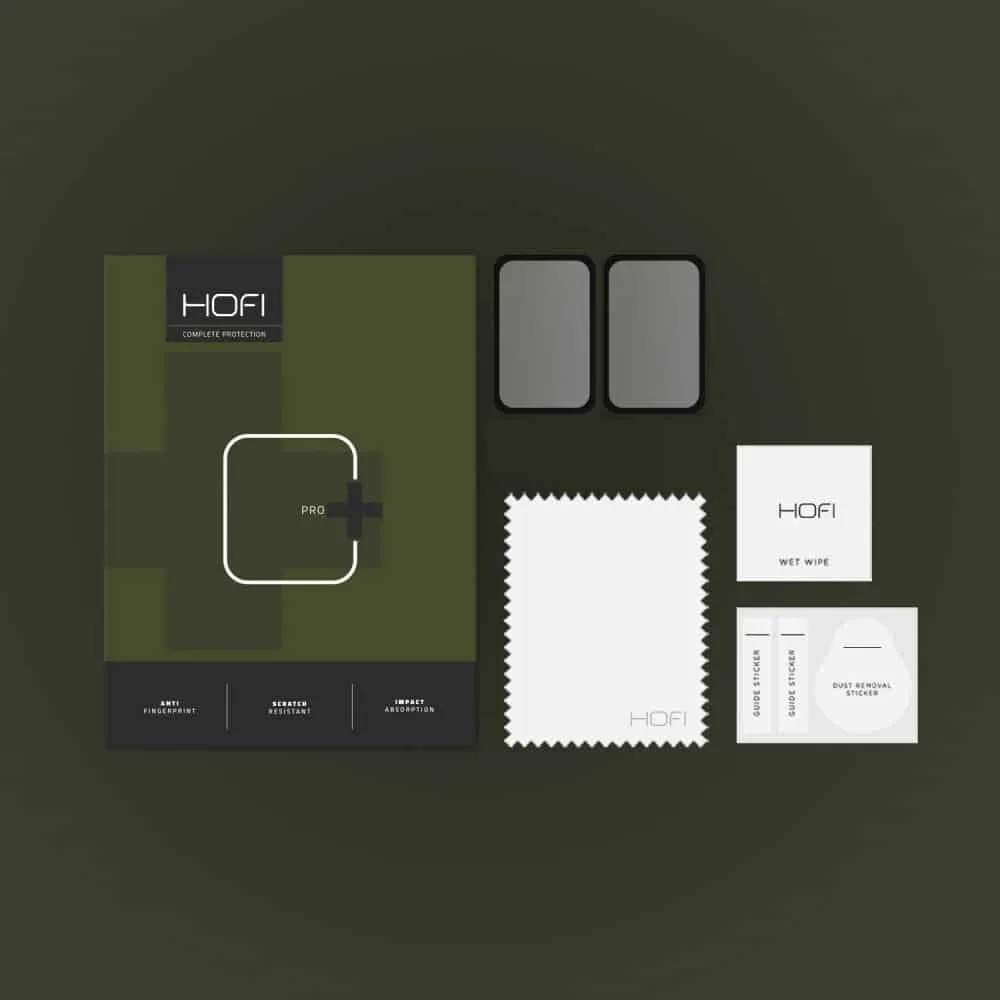 HYBRIDNO STAKLO HOFI HYBRID PRO+ 2-PACK ZA XIAOMI SMART BAND 7 PRO CRNO