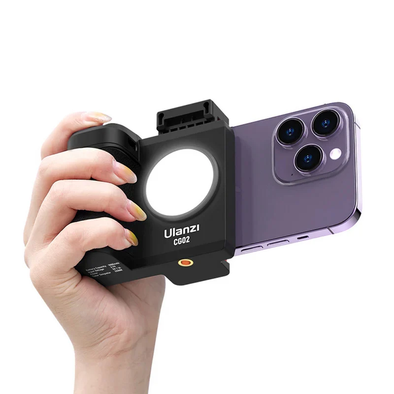 Ulanzi Držč mobitela Smartphone Camera Grip CG-02 sa svjetlom
