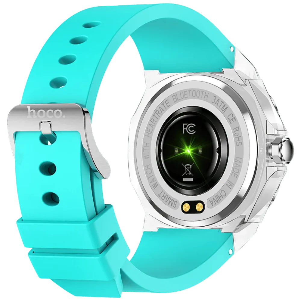 hoco. Pametni sat, 1.09" zaslon, Bluetooth, 3ATM vodootporan - Y13 Elegant Blue
