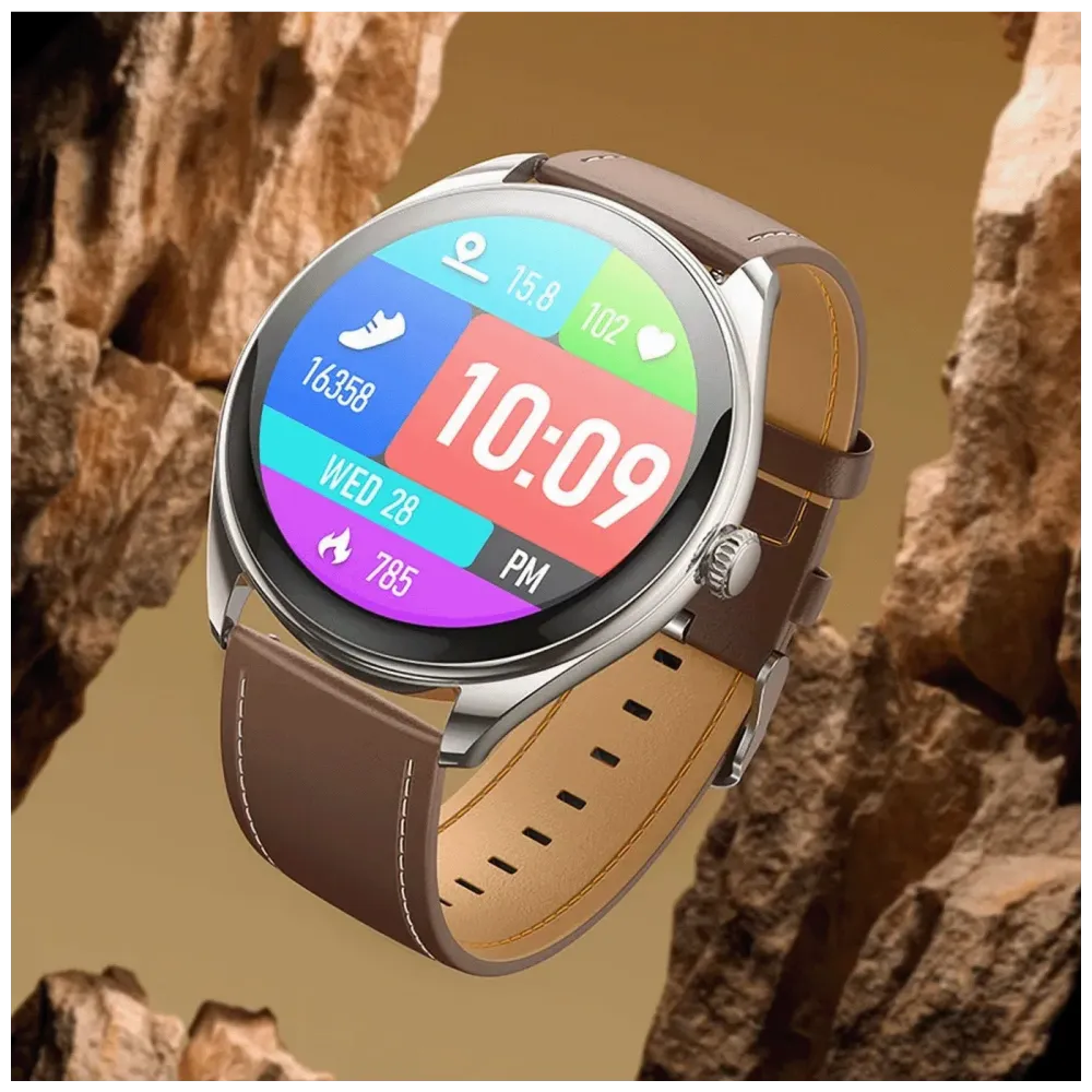 hoco. Pametni sat, 1.43" AMOLED, Bluetooth, IP67 - Y22 Silver