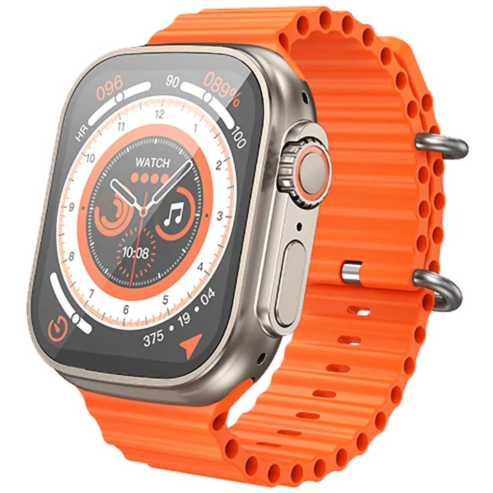 hoco. Pametni sat, 1.96" zaslon, Dual Bluetooth, IP67 - Y12 Titanium Gold