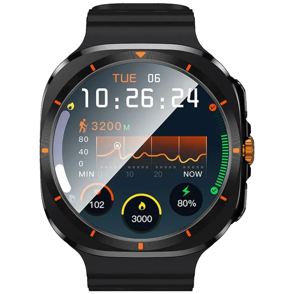 hoco. Pametni sat, 1.5" zaslon, Bluetooth, IP67 - Y29 Black