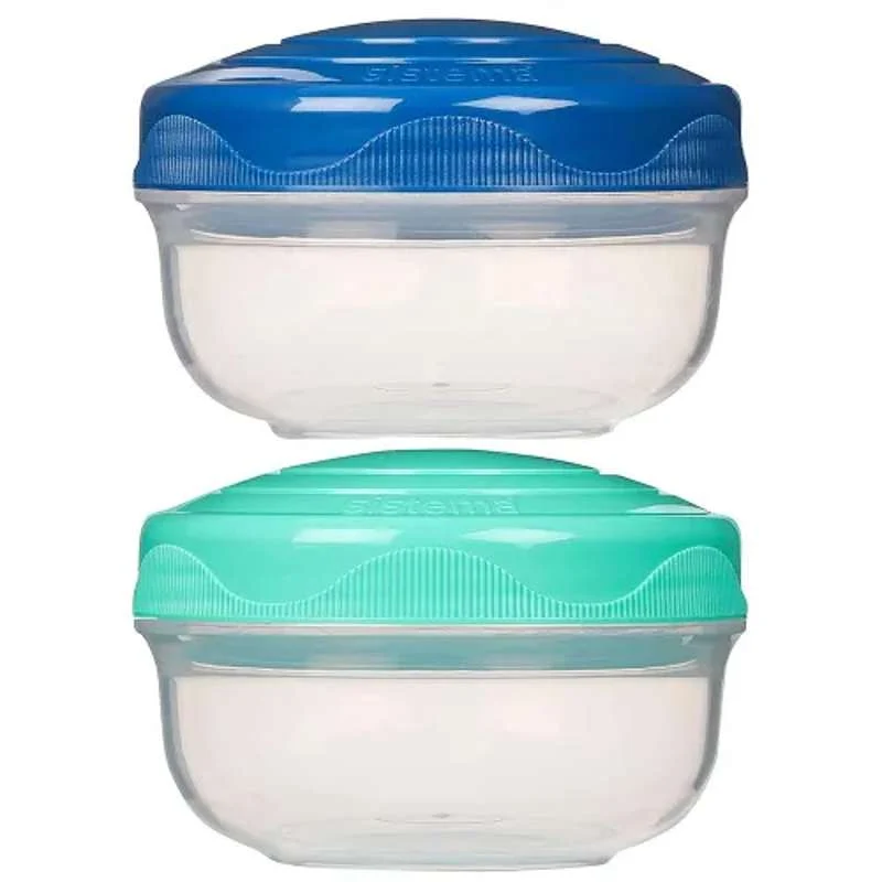 Sistema Snackboks - Porcija Pod - 2-Pak - 210ml - Ocean Blue/Minty Teal