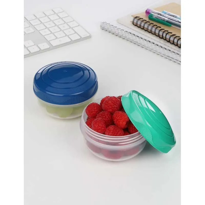 Sistema Snackboks - Porcija Pod - 2-Pak - 210ml - Ocean Blue/Minty Teal