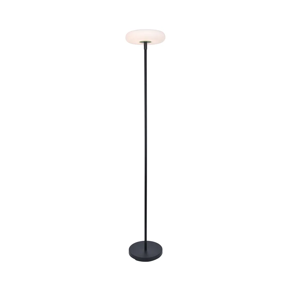 LED solarna vrtna svjetiljka POPS, mat crna, 5.1W, 3000K, IP54, 1745mm