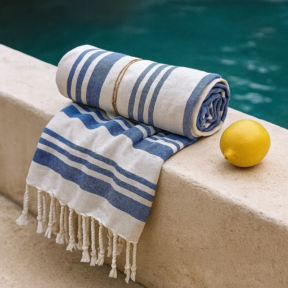 Spa ručnik ocean plavi 90x170cm Hamman